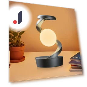 360° Rotating Floating Lamp with Motion Sensor — Study & Desk Lighting, HZruixiu