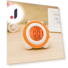 3D LED Alarm Clock — Alarm, Window glass film