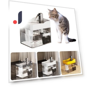 Automatic Water Fountain for Pets — Fountains, Three Body