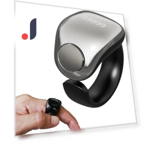 Digital Tasbih Counter Ring — Smart Rings, yunheng