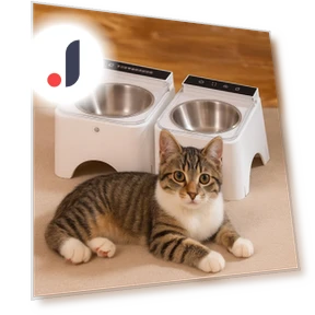 Dust-proof Smart Cat Bowl — Smart Pet Feeders, Zhonghefu