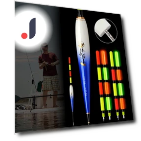 Electronic Fishing Float with LED Light — Bite Indicators, tianhong