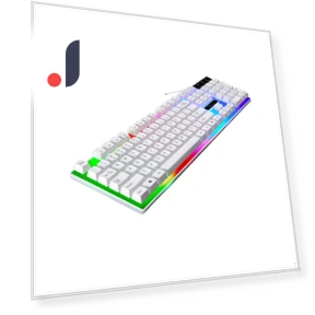 Elegant USB Keyboard with Mechanical Touch — Keyboards, Hobbies mall