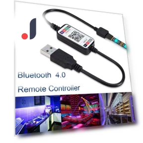 Flexible Mini Wireless Bluetooth LED Strip Controller — Selfie Lights, henangyang