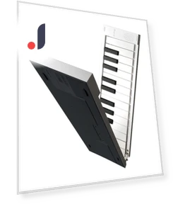 Folding Electronic Piano MIDI Controller — Tabletop Synths, Sliema Japan Products