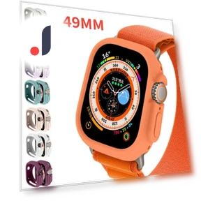 Hollow Silicone Case with Screen Protector and Protective Frame — Smartwatch Protectors, Yayun