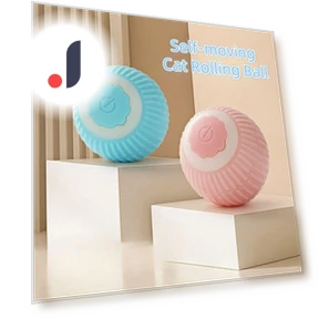 Interactive Self-Moving Kitten Toy — Balls, Mksjdfhfyz