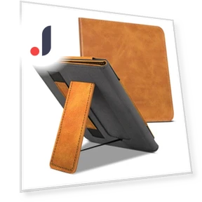 Leather E-Reader Case Hand Strap Protective Shell — Protective Cases, PreytVigo