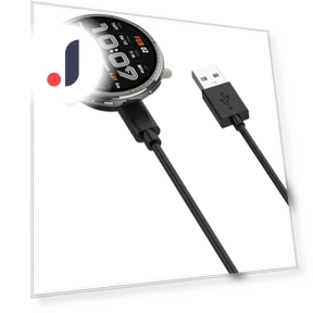 Magnetic Charger Adapter with 100cm Cord — Smartwatch Charging Solutions, GDhongyi