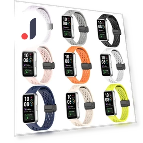 Magnetic Foldable Buckle Watch Strap Wristband — Fitness Bands, luziSH