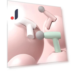 Mini Electric Fascia Massage Gun — Back Relief Solutions, happy10