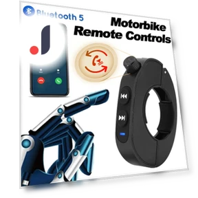 Motorcycle Bluetooth Remote Control — Handlebar Gear, NyPhoenix Auto