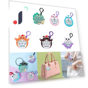 Portable Game Console Keychain — Stress Relievers, Three Body