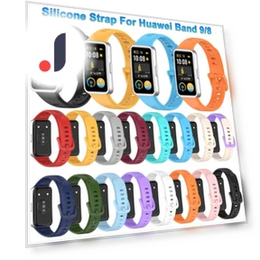 Replacement Silicone Strap Smart Watch Wristband — Smartwatch Straps, DGfuming