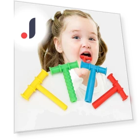 Sensory Learning Tool for Oral Muscle Training — Soothing Teethers, SCyuntian