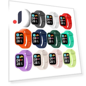 Silicone Case with Screen Protector — Smartwatch Protectors, xiaoyuMY