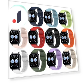 Silicone Replacement Strap — Fitness Bands, pinxingwen