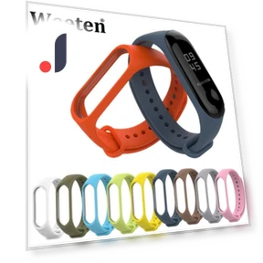 Silicone Strap — Fitness Bands, Smartwatch Accessories