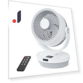 Small Circulator Fan with Energy-Saving Blades — Ceiling Fans, SAMURAI STYLE
