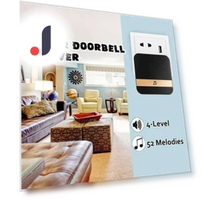 Smart Receiver Dingdong Chime Ring Indoor Bell — Kits, CDjiangqi
