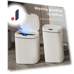 Smart Trash Can with Automatic Induction — Kitchen Cans, Home Whispers