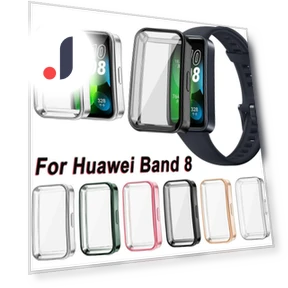 Soft Bumper Smart Watch TPU Case with Screen Protector — Smartwatch Protectors, ZJSmichen