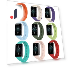Soft TPU Replacement Strap — Smartwatch Straps, GEBEI