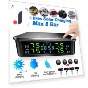 Solar TPMS Tire Pressure Monitoring System — TPMS Sensor Replacements, E-ACE