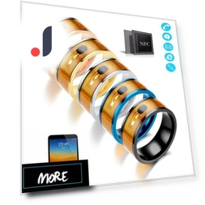 Waterproof Multifunctional Smart NFC Finger Ring — Smart Rings, APlusVigor