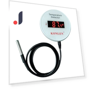 WiFi Temperature Sensor with External Probe Cable — Home Climate Control, Tuya