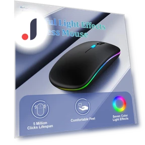 Wireless LED Mouse — Mouse Pads, Mary Von