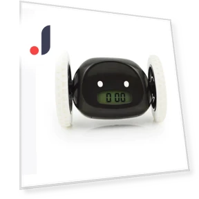 Alarm Clock on Wheels — Alarms & Clocks, Joyful time