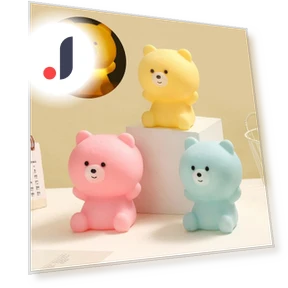 Cute Bear LED Clapping Light — Night Lights, Warmya