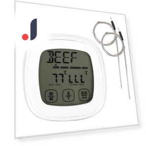 Digital BBQ Thermometer with Touch Screen and Timer Function — Instant-Read, Health & Beauty PRODUCT