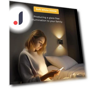 Downlight with Light Sensor — Close To Ceiling, Clean Products