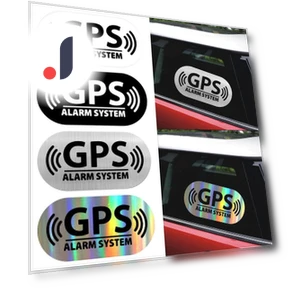 GPS Tracking Vinyl Alarm Sticker — Location Tracking Devices, YTtongyue
