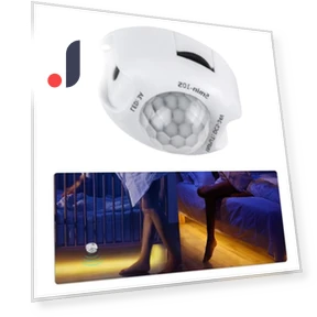 Infrared Motion Detection LED Strip Light Controller — Smart Motion Sensors, CozyHomeDecor