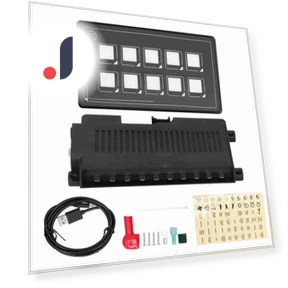 Membrane Control Panel with Bluetooth App Control — Smart Home Hubs & Controllers, 3CZY