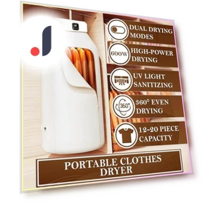 Portable Clothes Dryer — Clothes Dryers, Crown Global
