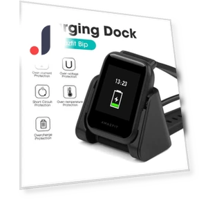 Replacement Wristband USB Cable Cradle — Smartwatch Straps, BlacvvMee