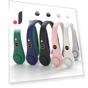 Silent Digital Neck Fan — Portable Cooling Solutions, ElectroCN
