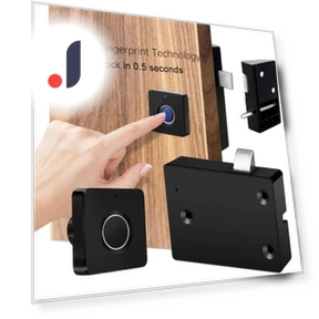 Smart Biometric Hidden Drawer Electronic Door Lock — Locks, keyuin