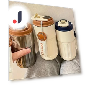 Smart Temperature Display Thermos Bottle — Travel Drinkware, Mary Von