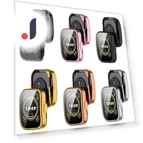 Smart TPU Full Coverage Case with Screen Protector — Fitness Bands, Bomu