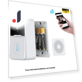 Smart Wireless Doorbell Camera — Smart Home Security, MIJIA HOME
