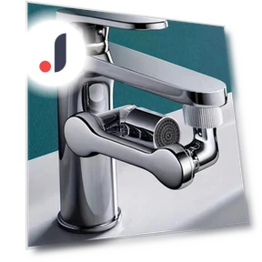 Universal Extendable Rotating Robotic Arm Faucet Extension — Aerators, JOHO - CarGear