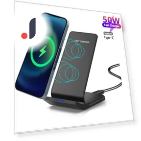 Vertical Stand Wireless Charger — Chargers, Allison Trading