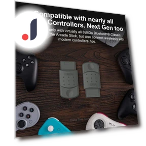 Wireless Controller Adapter Retro Bluetooth Receiver — Accessories, LZhuijiang