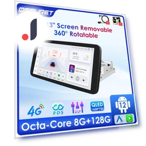 10.33-inch Car Radio Receiver with Touchscreen — Stereo Receivers, OSSURET