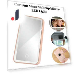 Car Interior Sunvisor Mirror with LED Light — Interior Mirrors, YJMP Auto Parts